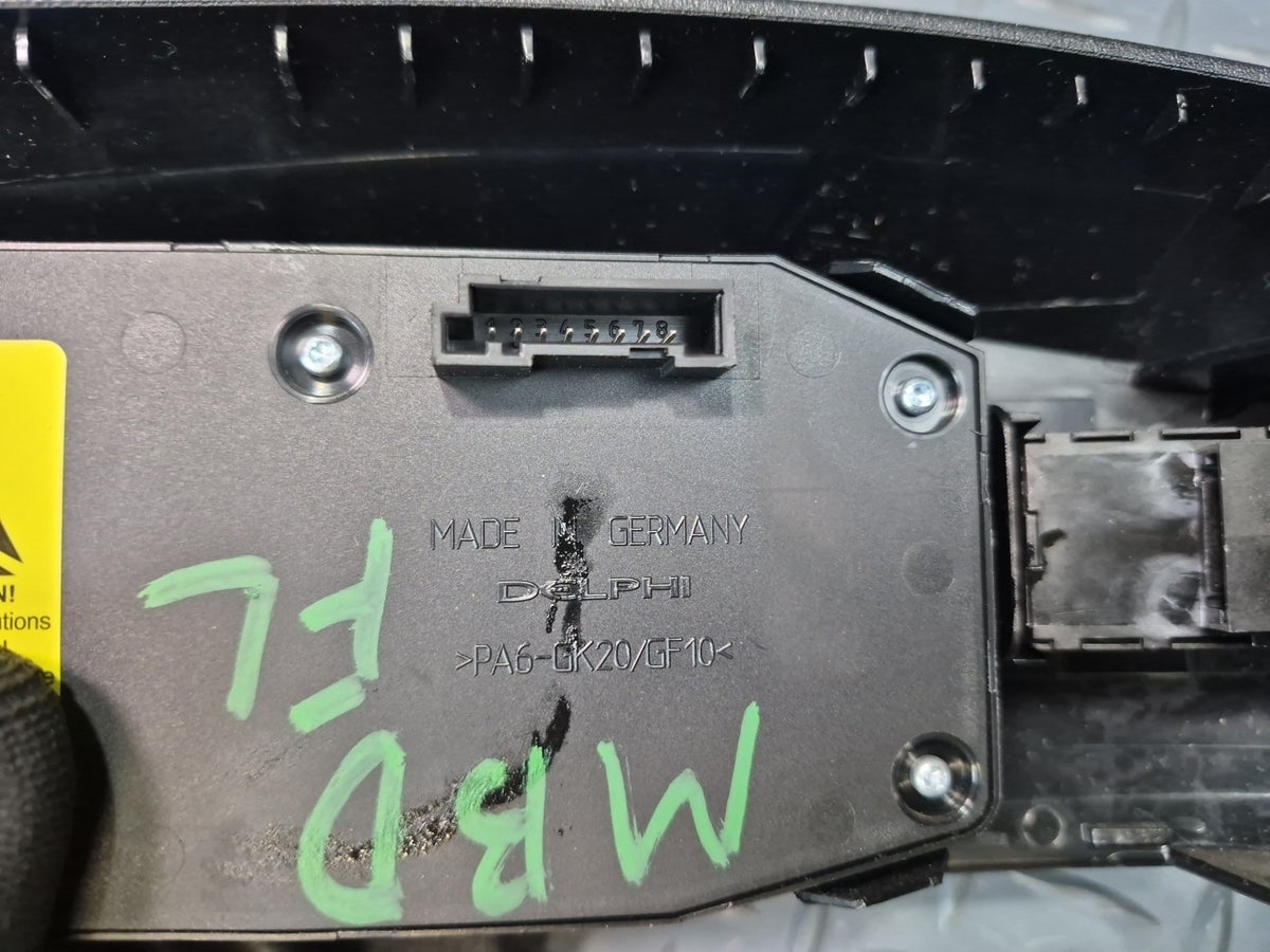 2008-2011 BMW E90 M3 Front Left Seat Adjust Control Switch w Trim Panel 6936979