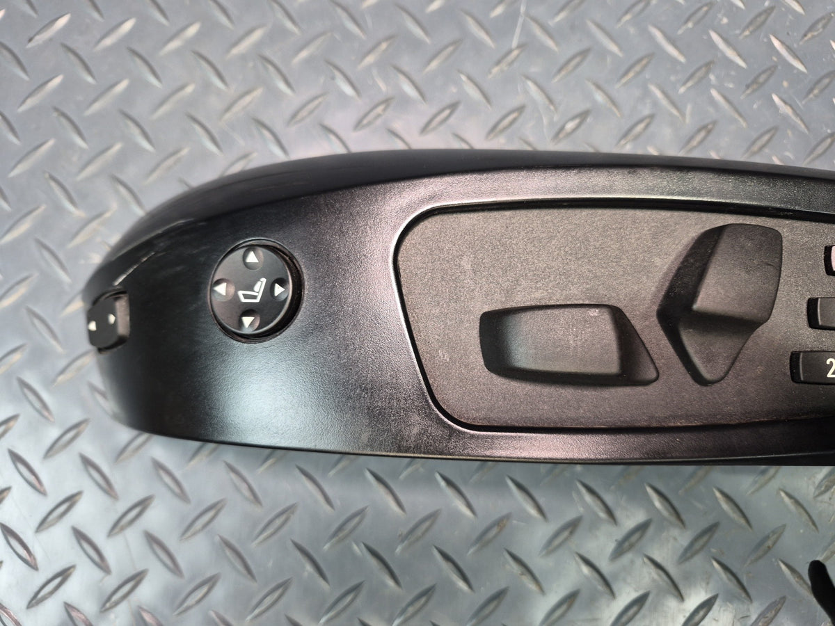 2008-2011 BMW E90 M3 Front Left Seat Adjust Control Switch w Trim Panel 6936979