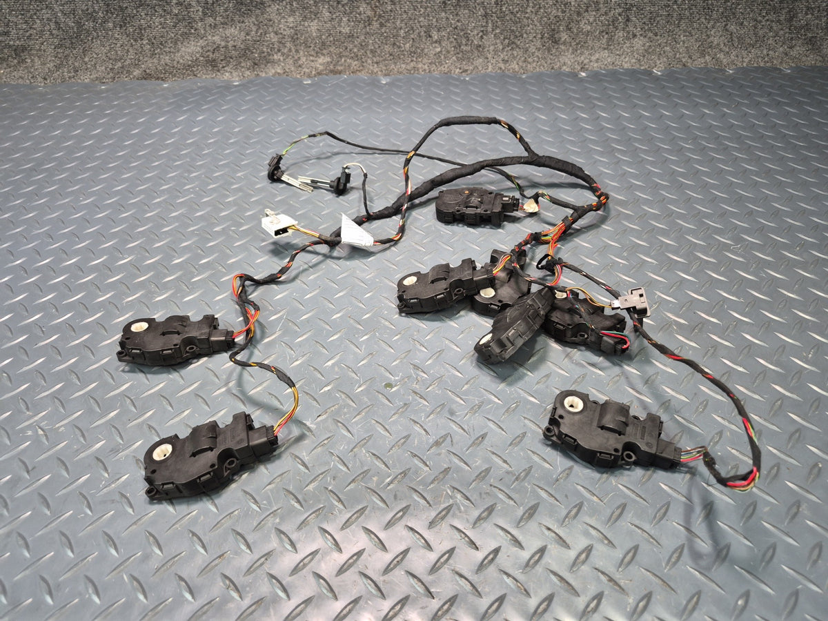 2008-2011 BMW E90 E92 E93 M3 A/C Heater Flap Door Actuator Motor Wiring Set