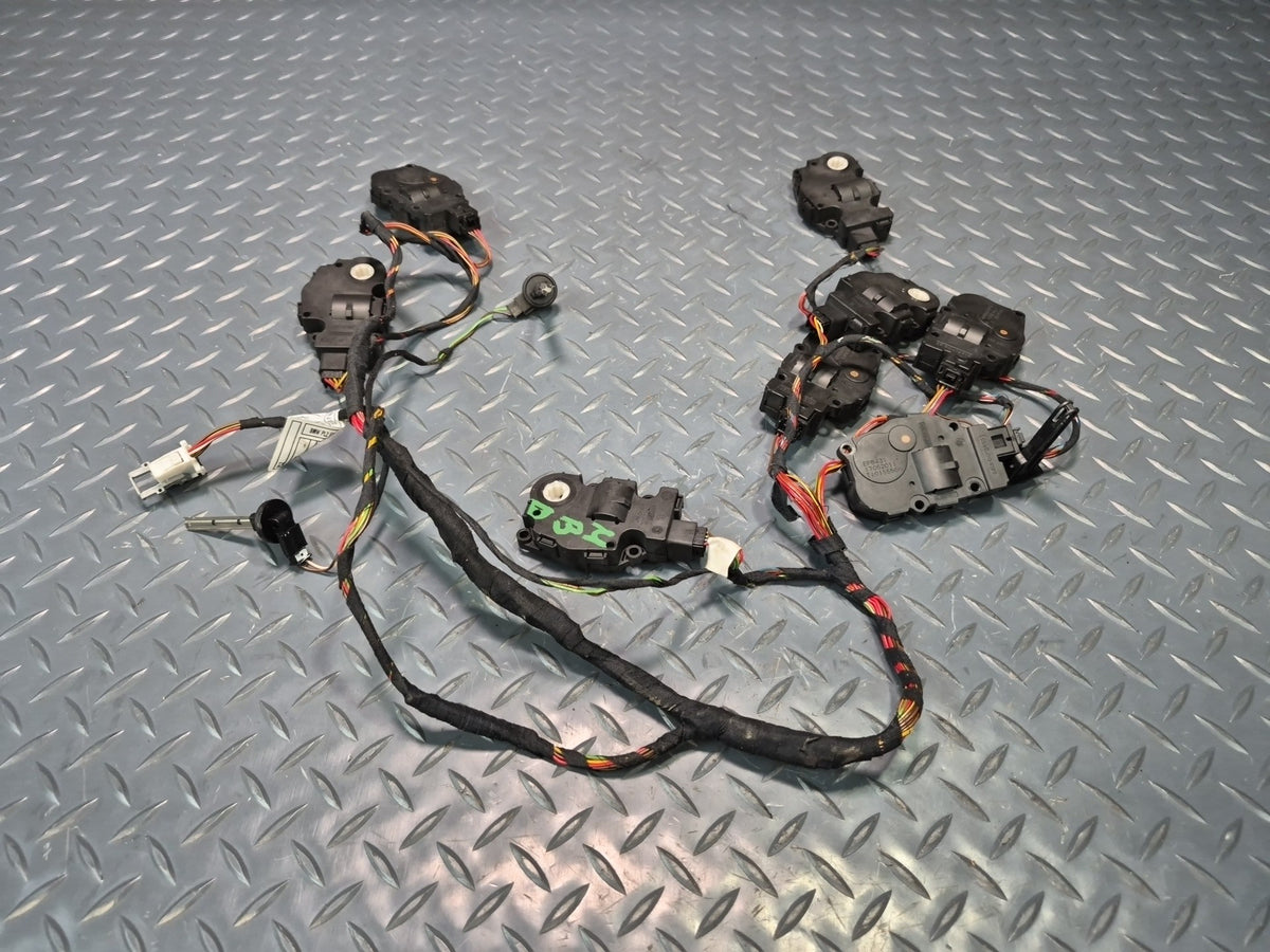 2008-2011 BMW E90 E92 E93 M3 A/C Heater Flap Door Actuator Motor Wiring Set
