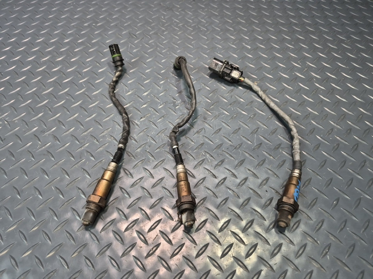 2008-2011 BMW E90 E92 E93 M3 S65 Oxygen O2 Lamda Sensor Set of 3