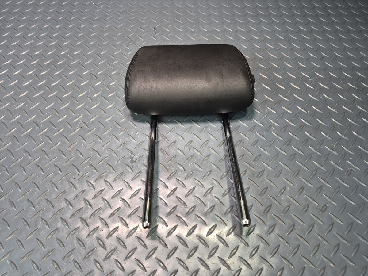 2008-2011 BMW E90 M3 Rear Left Center Right Leather Seat Headrest Black Set of 3