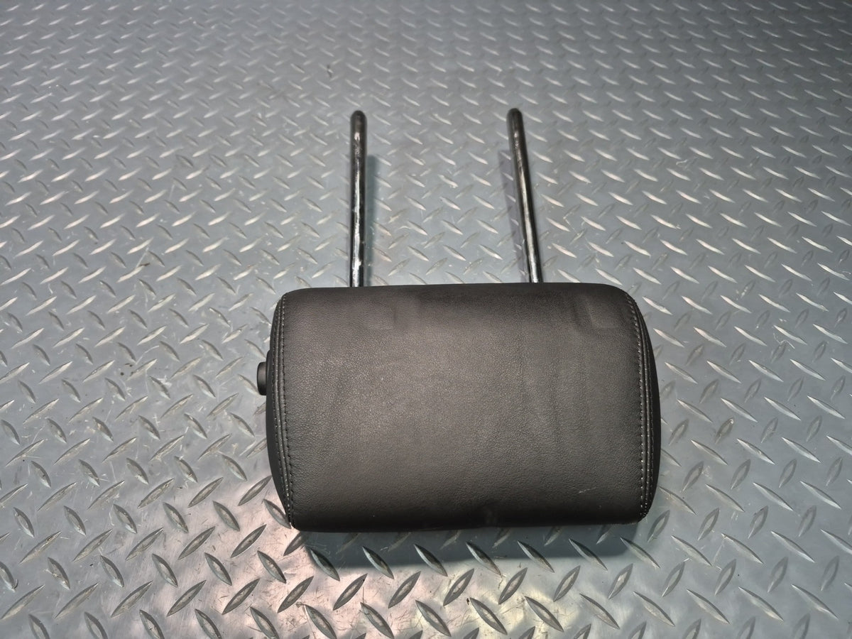 2008-2011 BMW E90 M3 Rear Left Center Right Leather Seat Headrest Black Set of 3