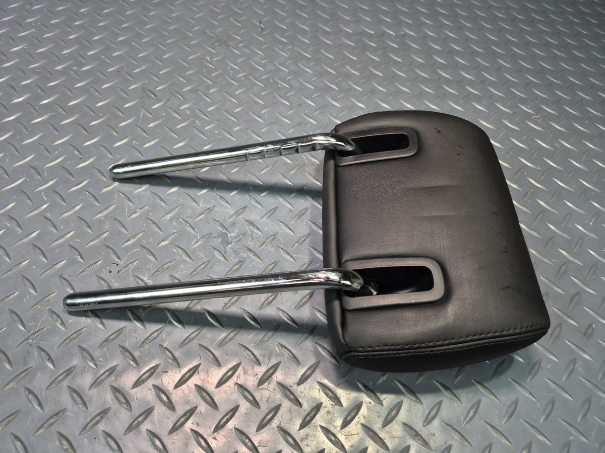 2008-2011 BMW E90 M3 Rear Left Center Right Leather Seat Headrest Black Set of 3