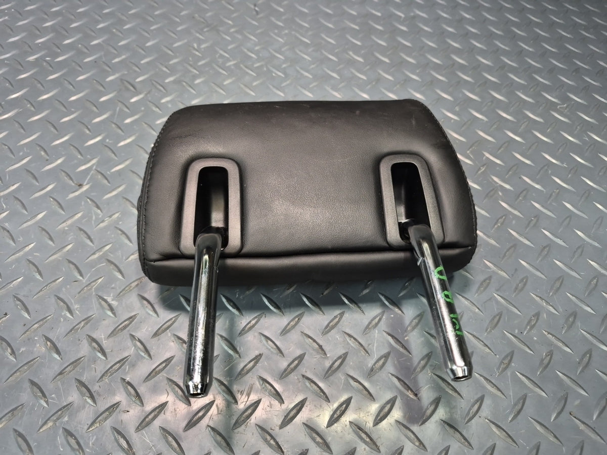 2008-2011 BMW E90 M3 Rear Left Center Right Leather Seat Headrest Black Set of 3