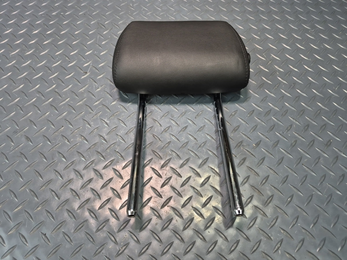 2008-2011 BMW E90 M3 Rear Left Center Right Leather Seat Headrest Black Set of 3