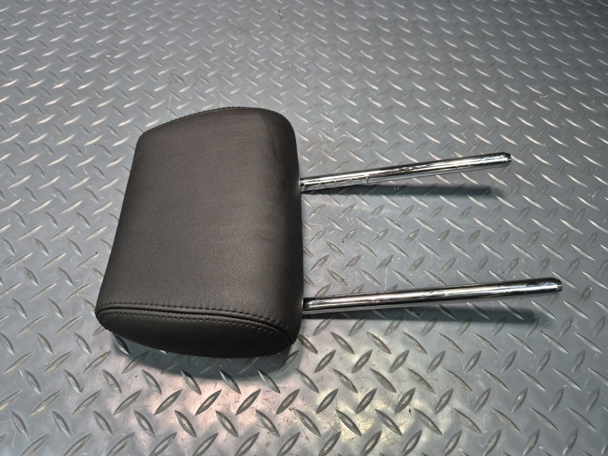 2008-2011 BMW E90 M3 Rear Left Center Right Leather Seat Headrest Black Set of 3