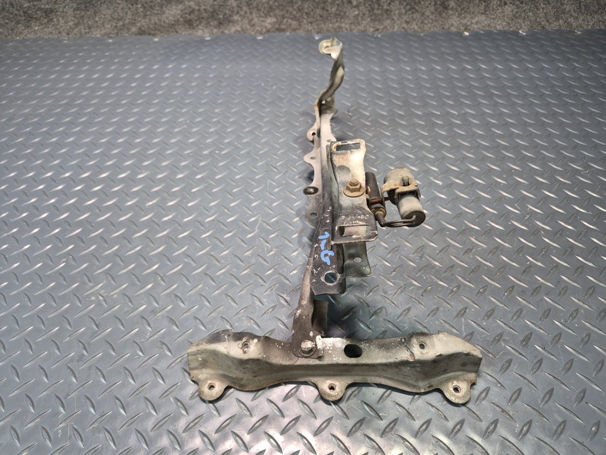 84-86 Toyota Cressida MX73 Hood Lock Latch w Support Bracket Set OEM