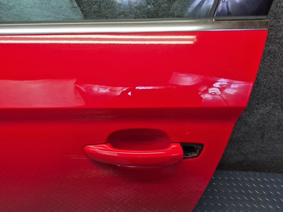 15-20 Audi S3 8VS Sedan Front Left Door Shell Panel Assembly Misano RED OEM