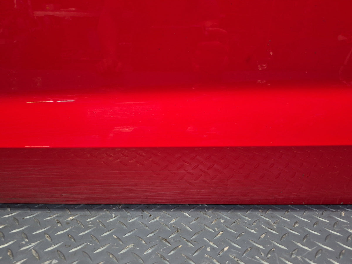 15-20 Audi S3 8VS Sedan Front Left Door Shell Panel Assembly Misano RED OEM
