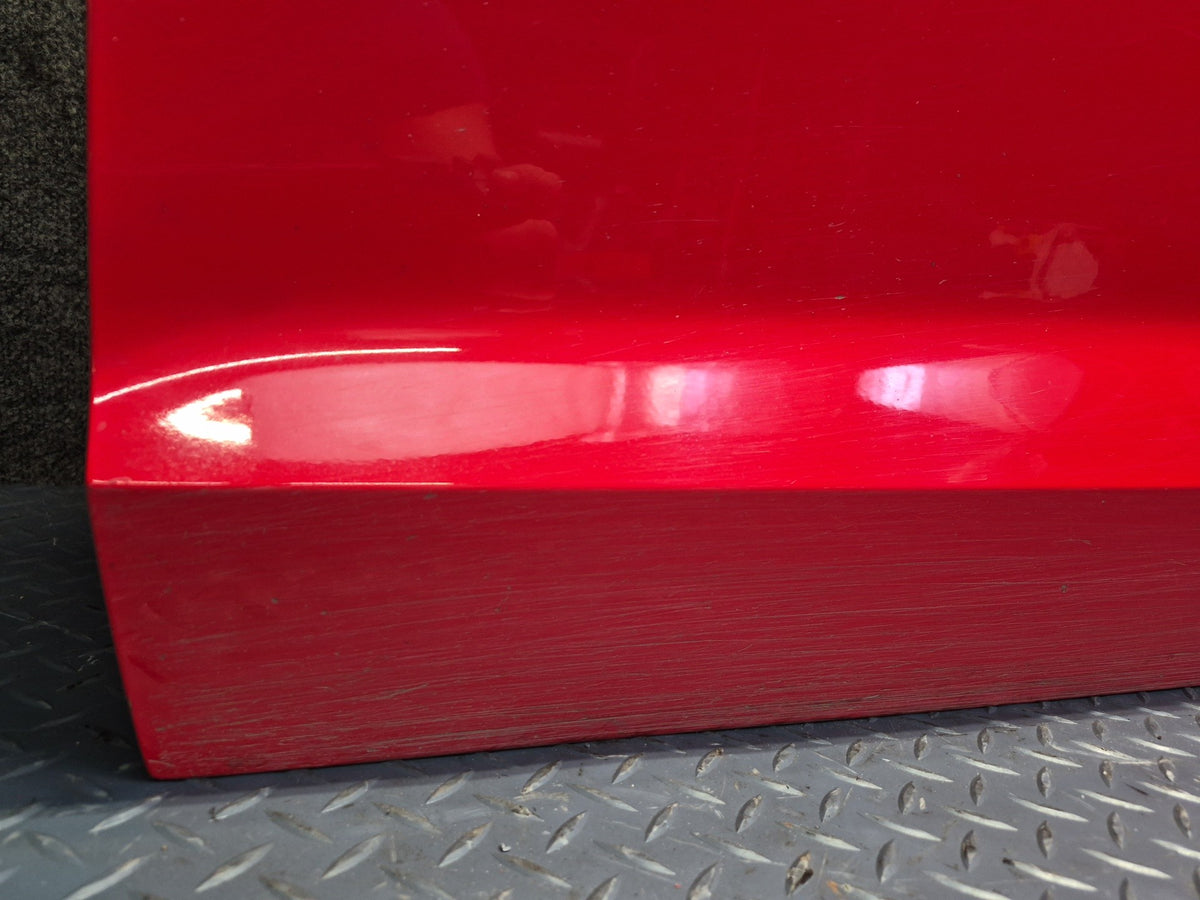 15-20 Audi S3 8VS Sedan Front Left Door Shell Panel Assembly Misano RED OEM