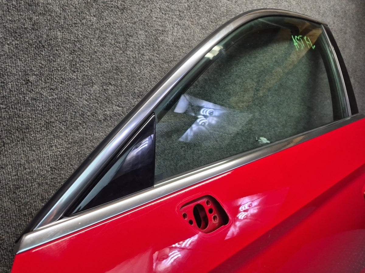 15-20 Audi S3 8VS Sedan Front Left Door Shell Panel Assembly Misano RED OEM