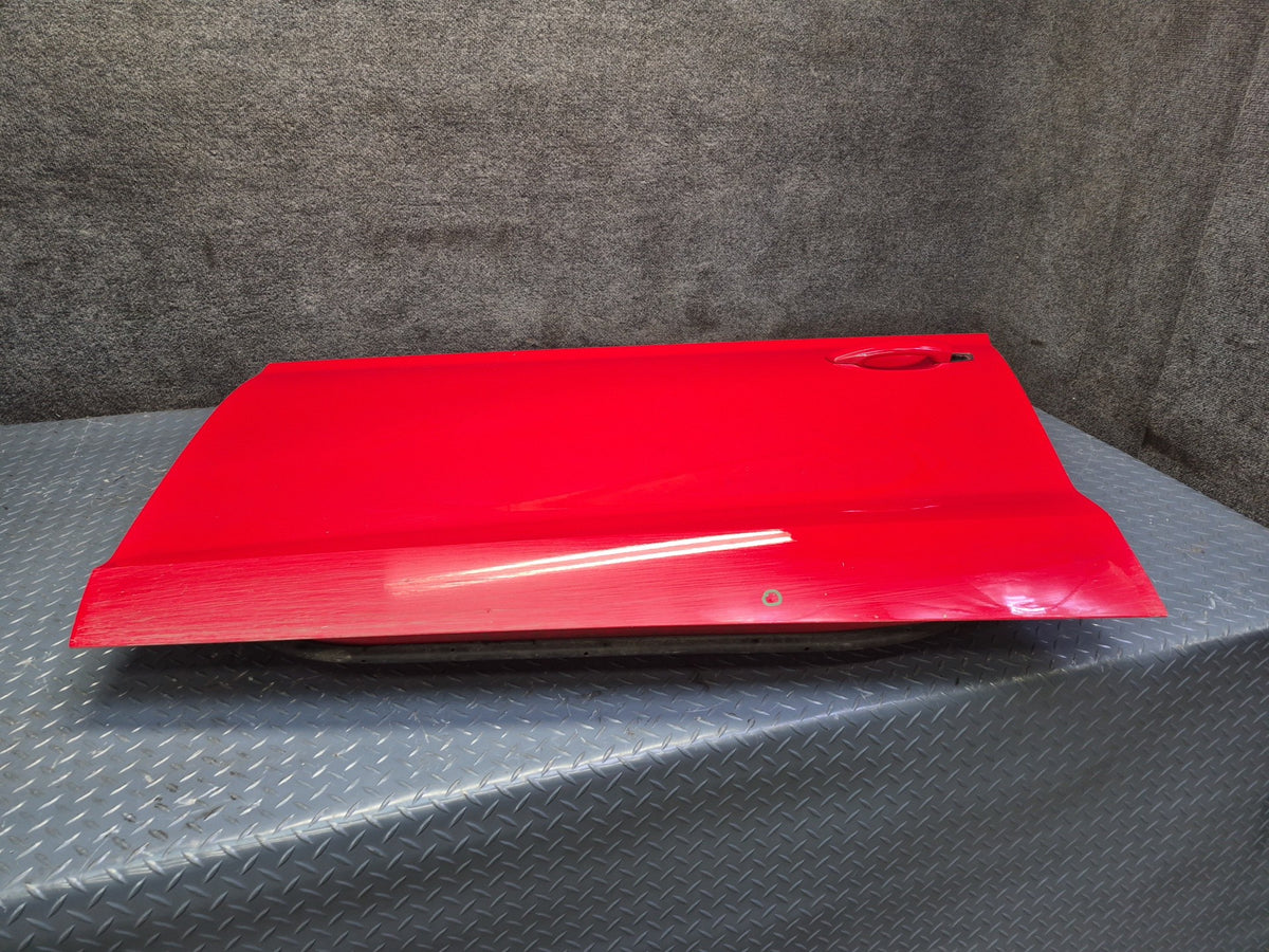 15-20 Audi S3 8VS Sedan Front Left Door Shell Panel Assembly Misano RED OEM