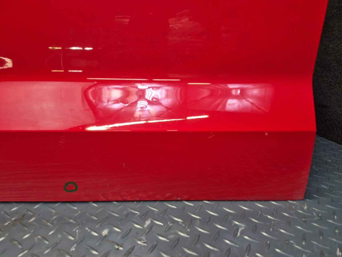 15-20 Audi S3 8VS Sedan Front Left Door Shell Panel Assembly Misano RED OEM
