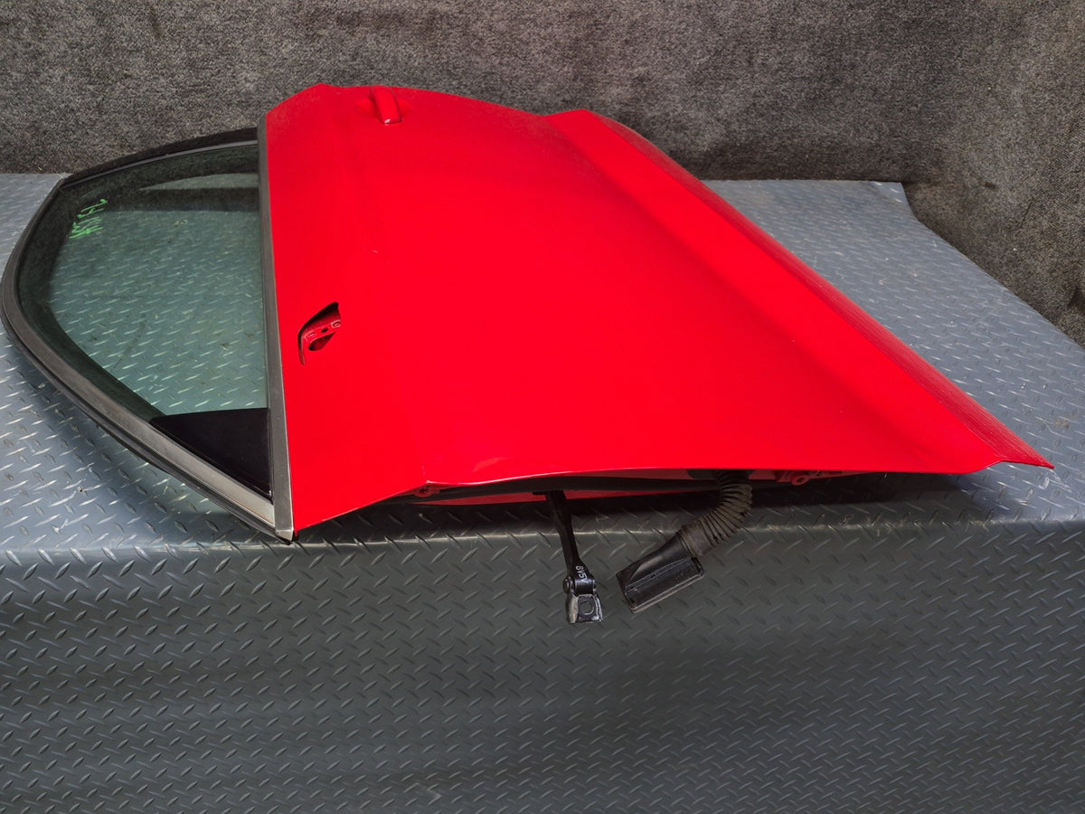 15-20 Audi S3 8VS Sedan Front Left Door Shell Panel Assembly Misano RED OEM