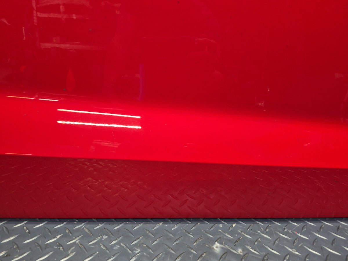15-20 Audi S3 8VS Sedan Front Right Door Shell Panel Assembly Misano RED OEM