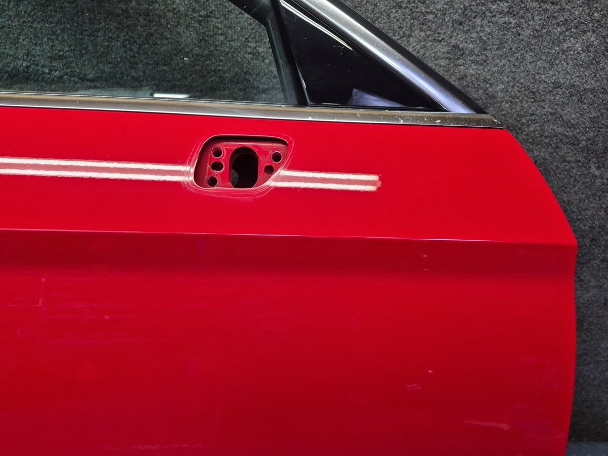 15-20 Audi S3 8VS Sedan Front Right Door Shell Panel Assembly Misano RED OEM