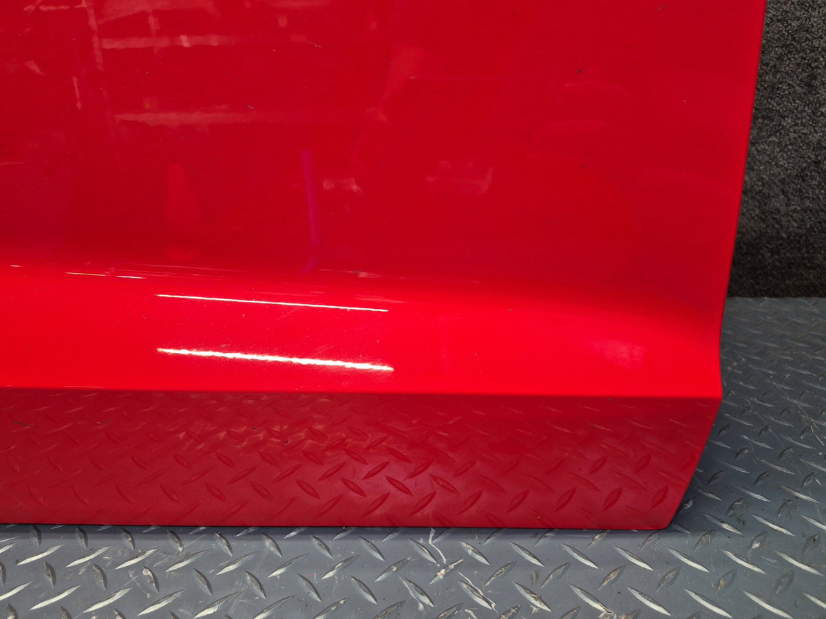 15-20 Audi S3 8VS Sedan Front Right Door Shell Panel Assembly Misano RED OEM