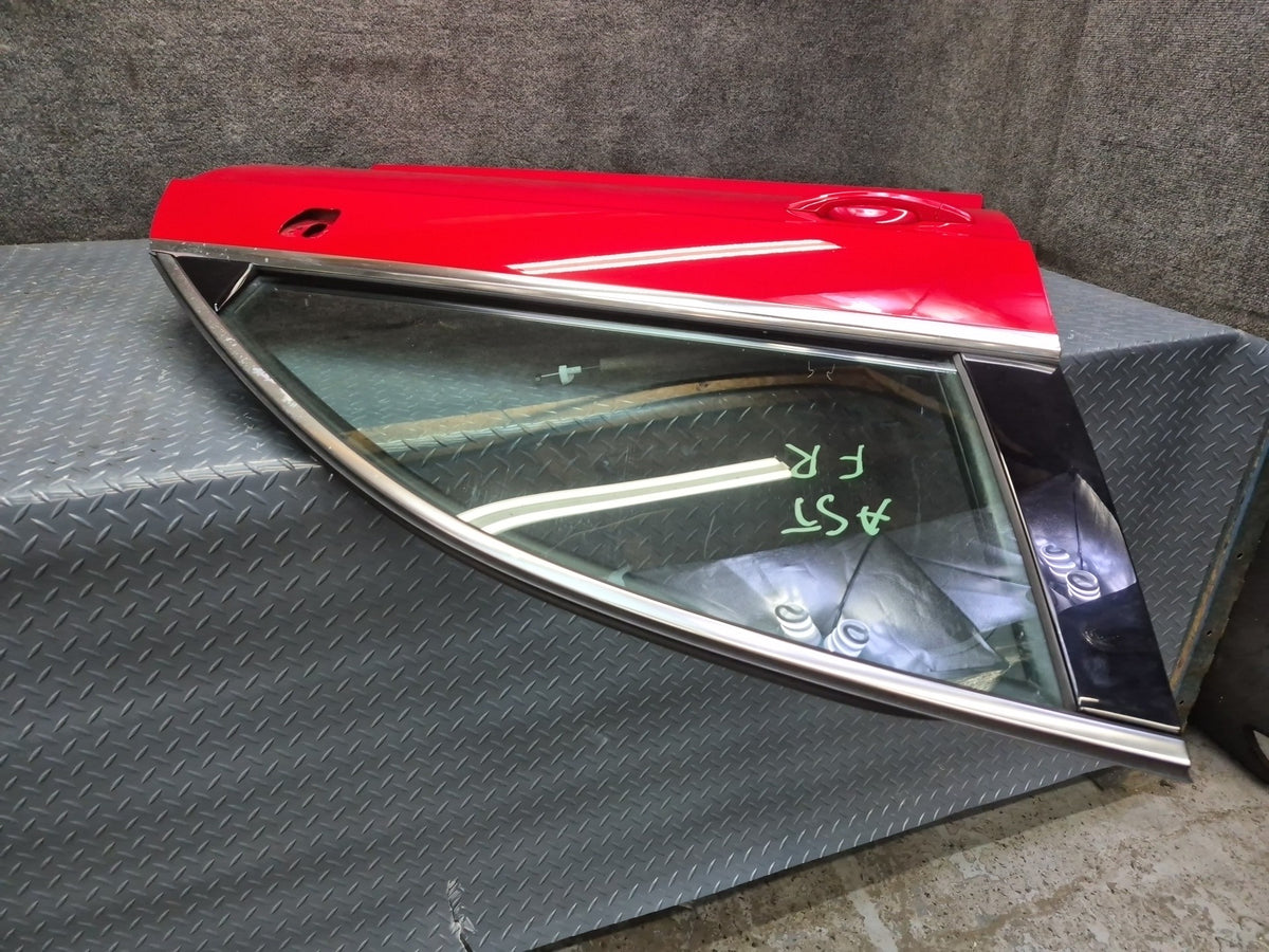 15-20 Audi S3 8VS Sedan Front Right Door Shell Panel Assembly Misano RED OEM