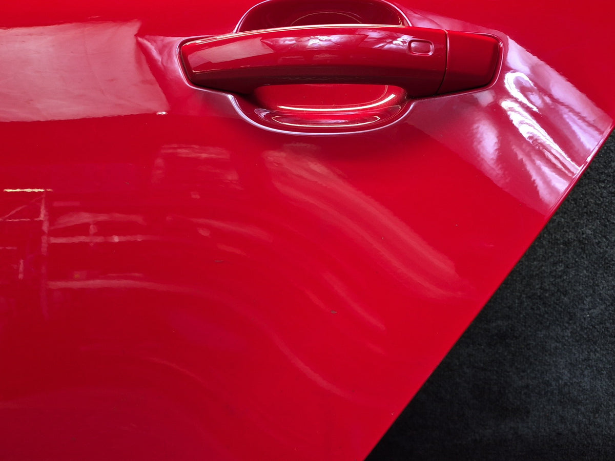 15-20 Audi S3 8VS Sedan Rear Left Door Shell Panel Misano RED Assembly OEM