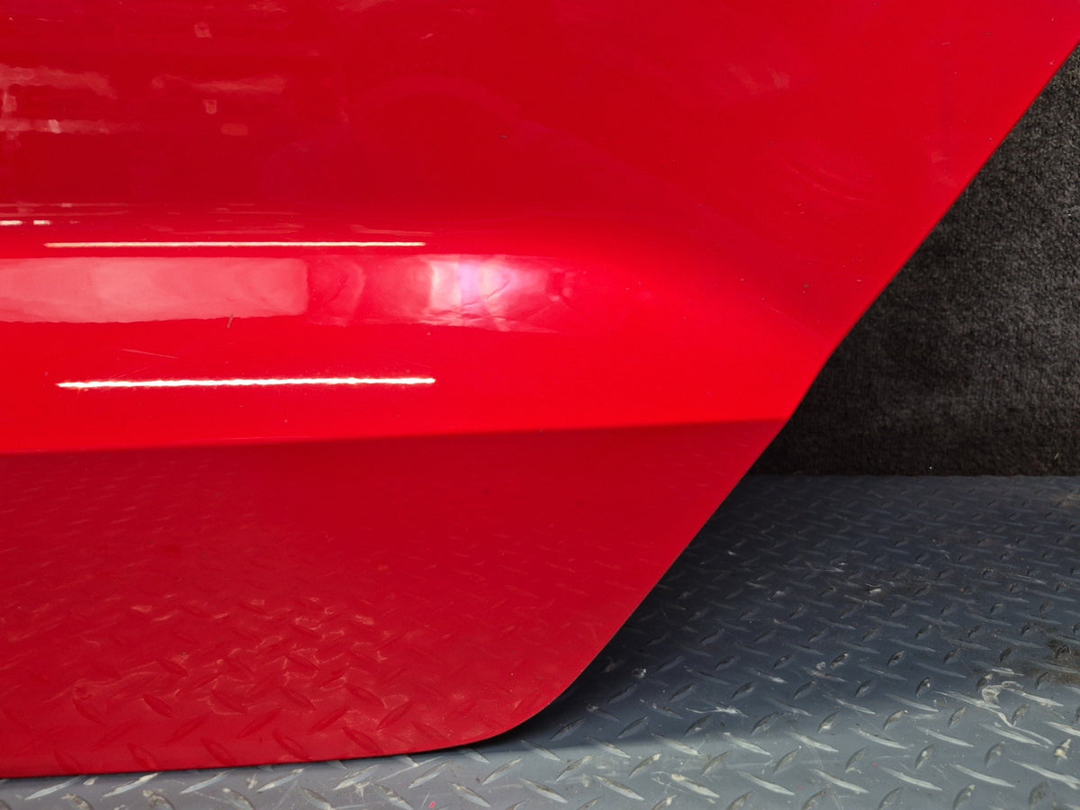 15-20 Audi S3 8VS Sedan Rear Left Door Shell Panel Misano RED Assembly OEM