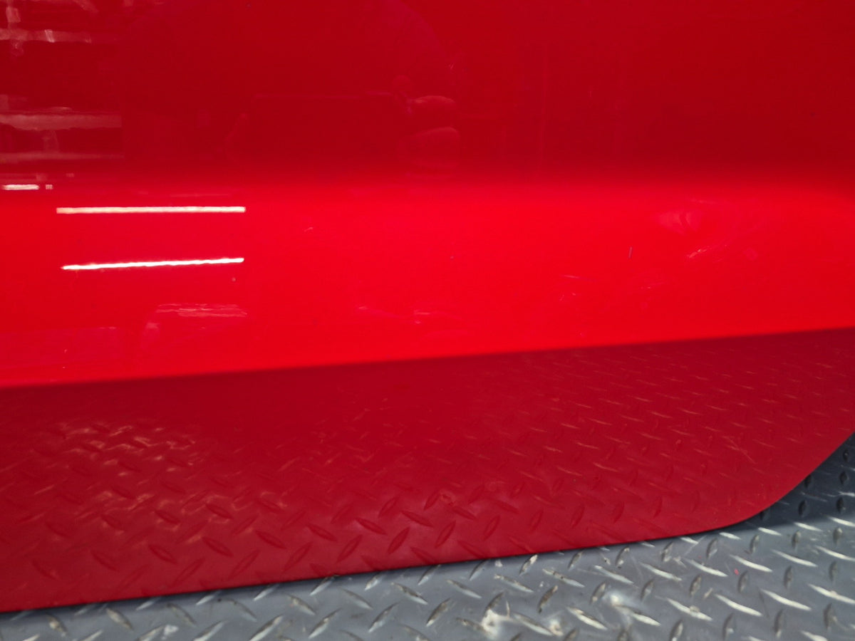 15-20 Audi S3 8VS Sedan Rear Left Door Shell Panel Misano RED Assembly OEM