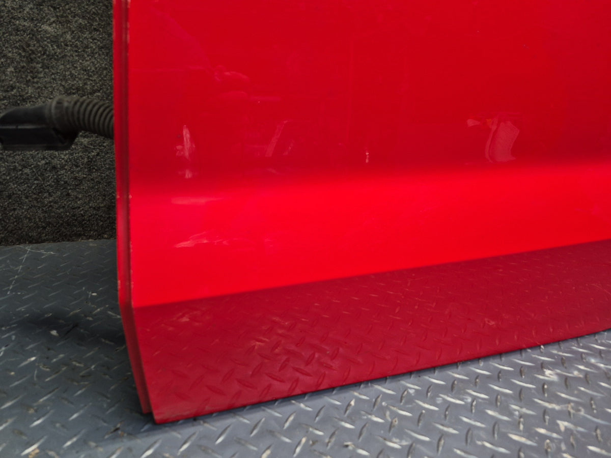 15-20 Audi S3 8VS Sedan Rear Left Door Shell Panel Misano RED Assembly OEM