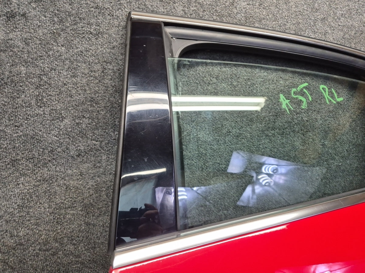 15-20 Audi S3 8VS Sedan Rear Left Door Shell Panel Misano RED Assembly OEM
