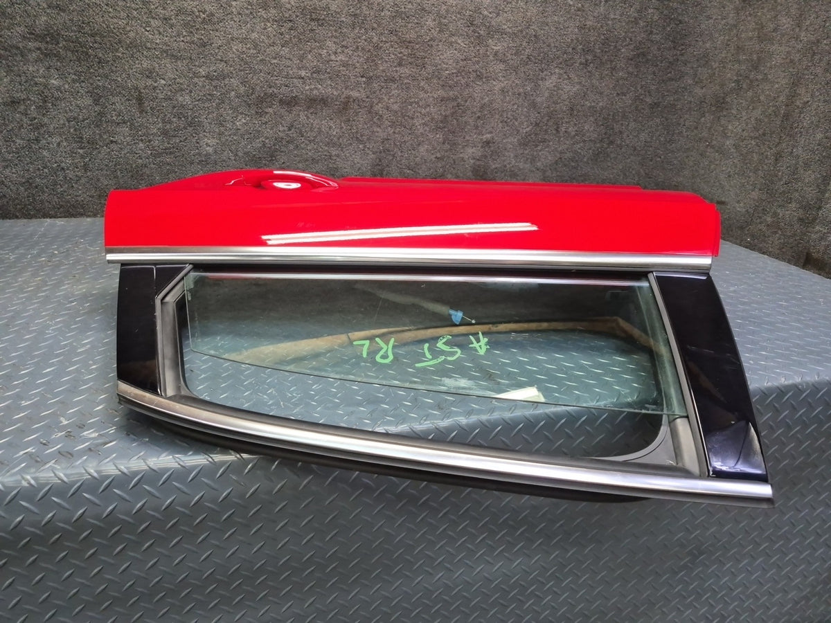 15-20 Audi S3 8VS Sedan Rear Left Door Shell Panel Misano RED Assembly OEM