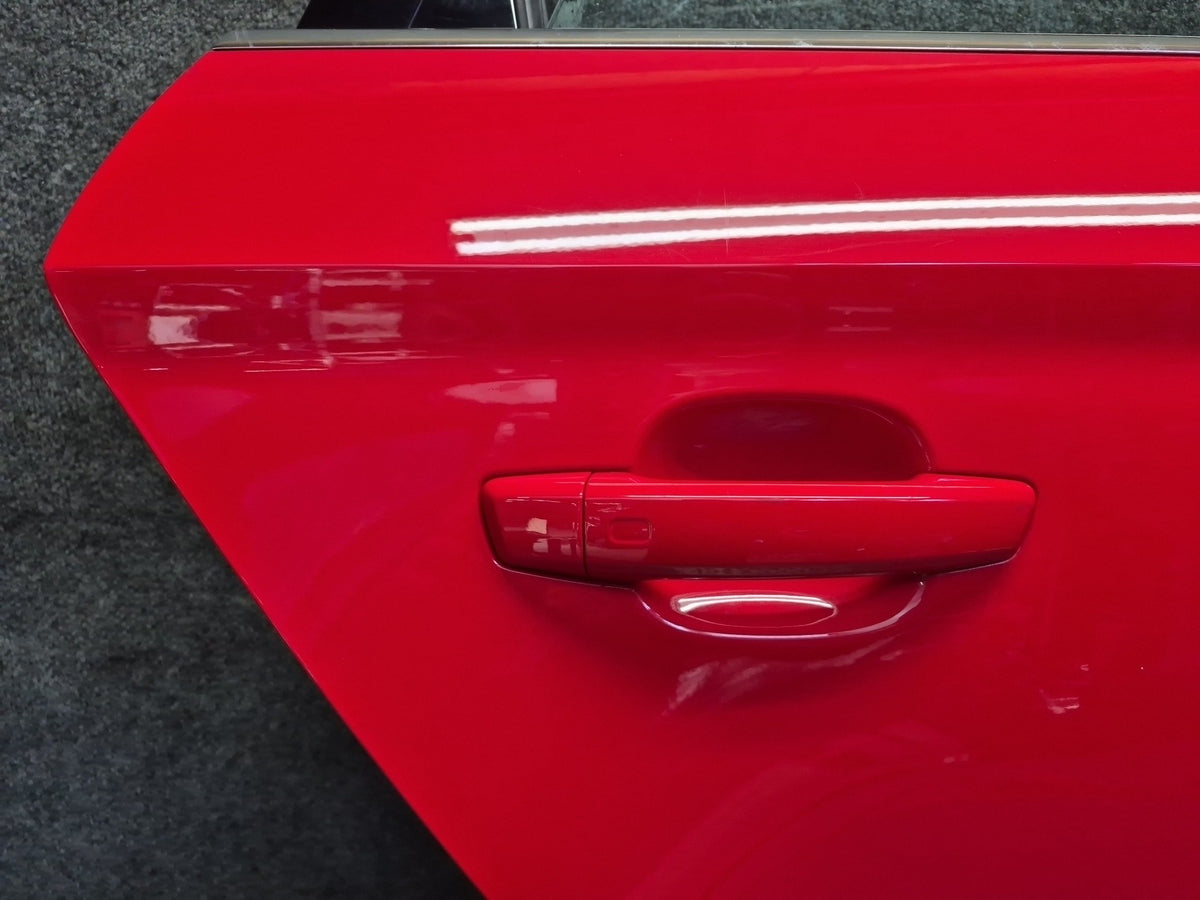 15-20 Audi S3 8VS Sedan Rear Right Door Shell Panel Misano RED Assembly OEM