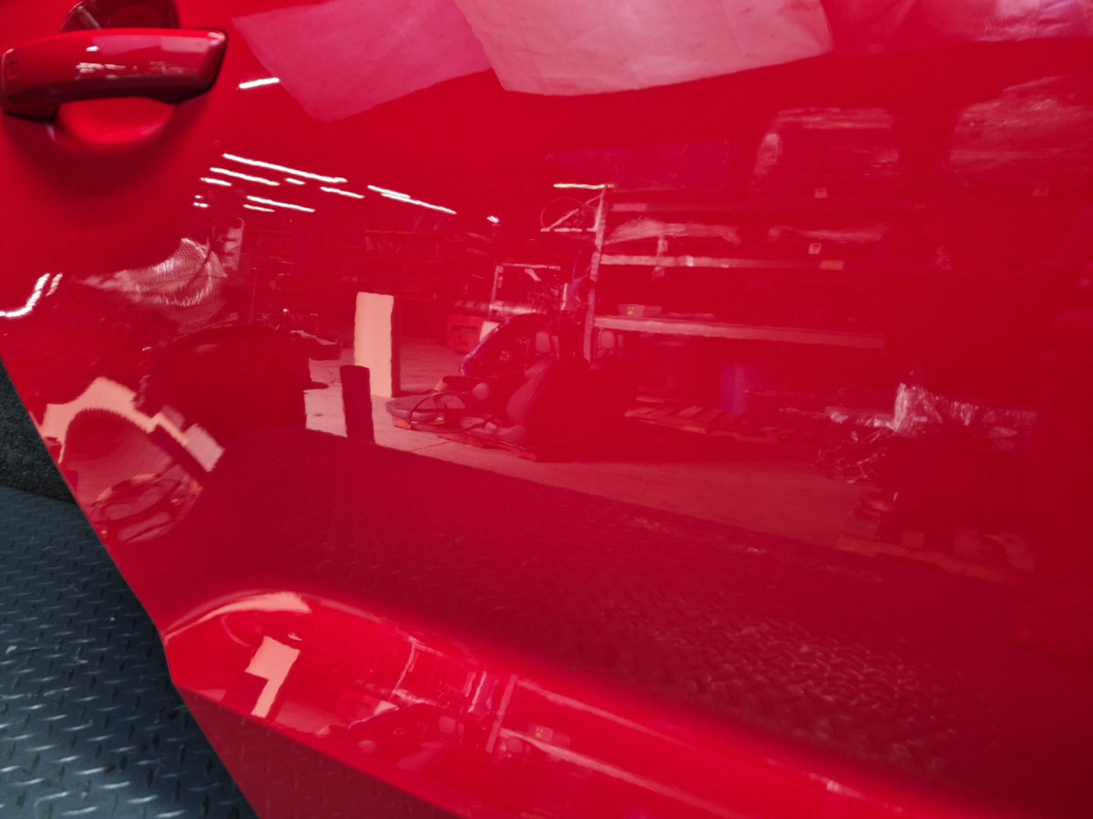 15-20 Audi S3 8VS Sedan Rear Right Door Shell Panel Misano RED Assembly OEM