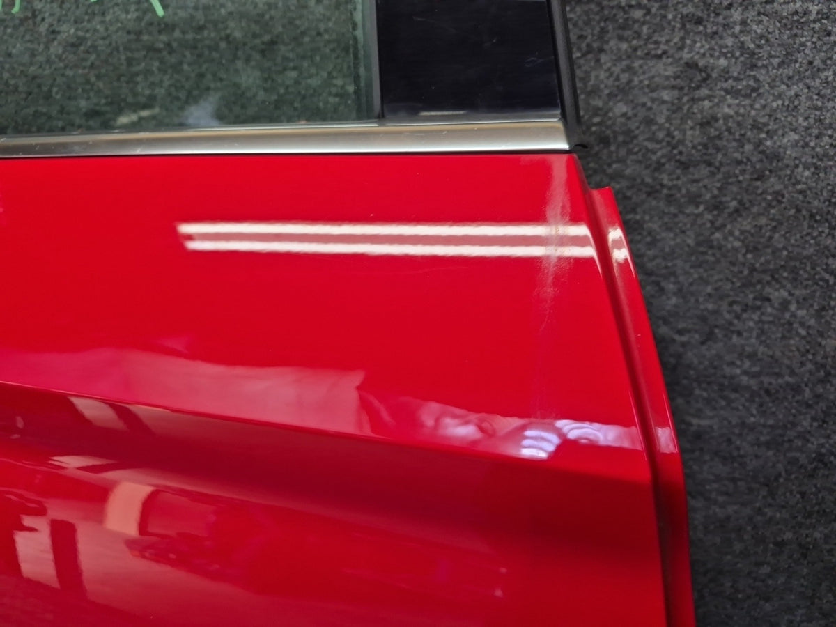 15-20 Audi S3 8VS Sedan Rear Right Door Shell Panel Misano RED Assembly OEM