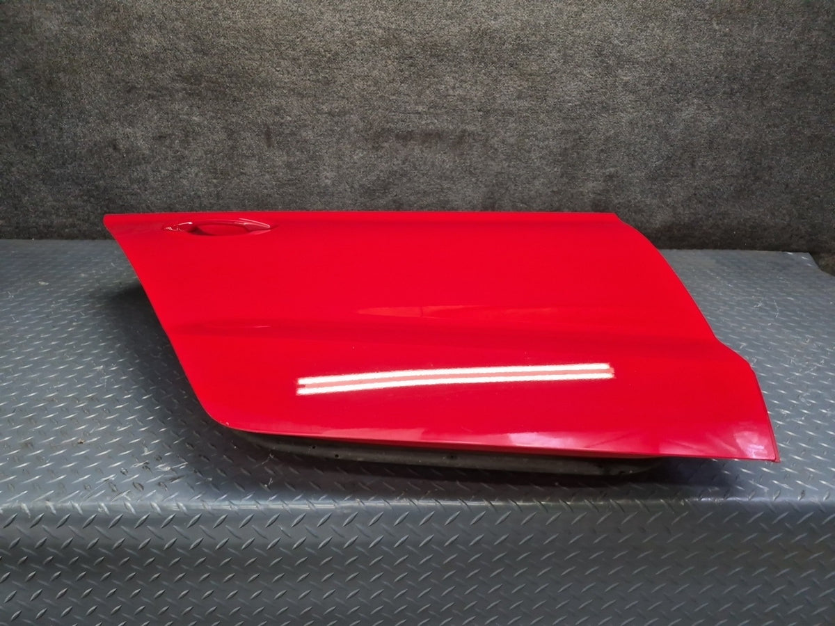 15-20 Audi S3 8VS Sedan Rear Right Door Shell Panel Misano RED Assembly OEM