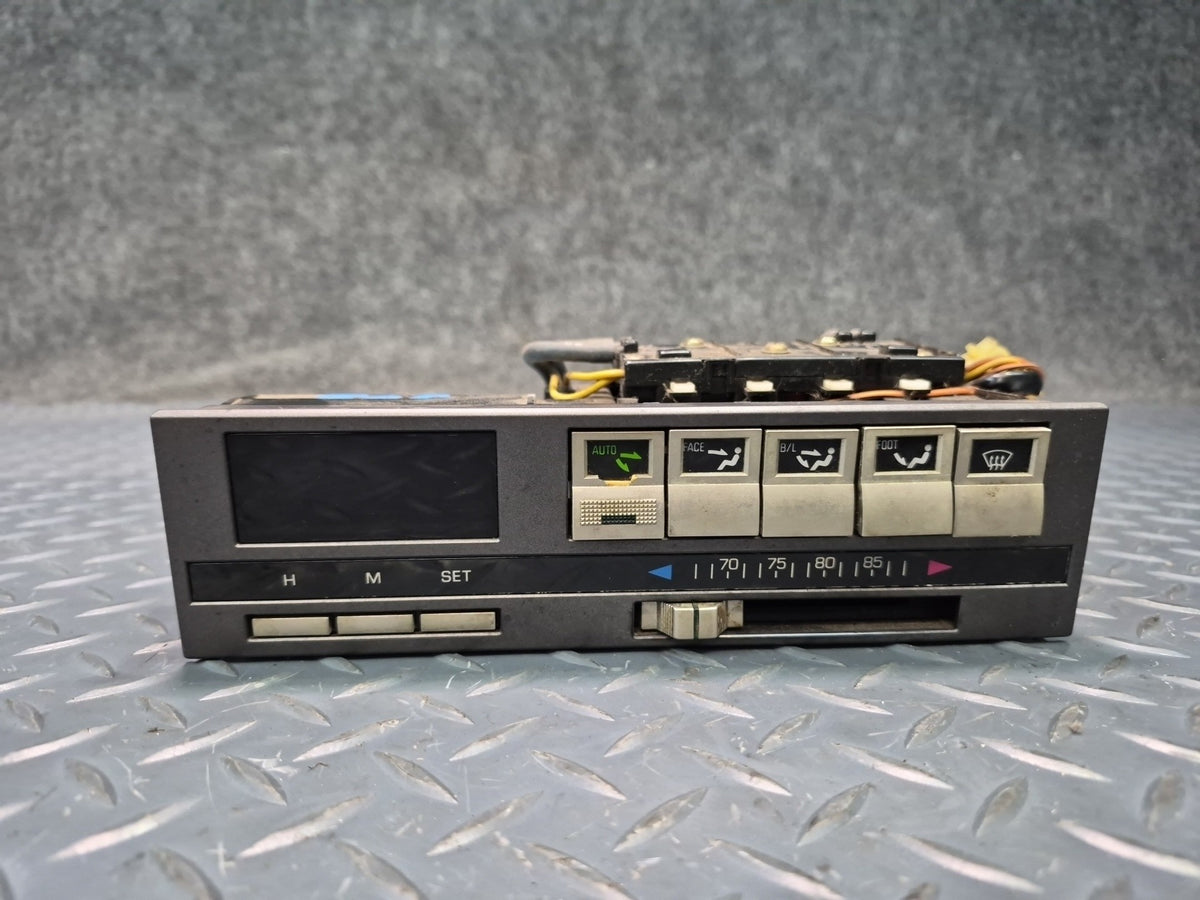85-86 Toyota Cressida MX73 A/C Heater Climate Control Switch Panel OEM