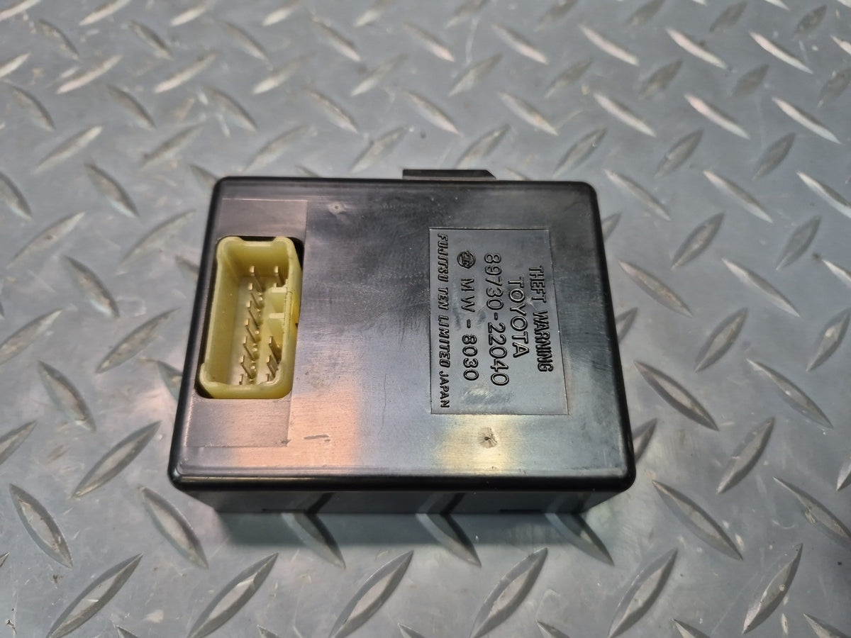 85-87 Toyota Cressida MX73 Theft Warning Locking Control Module 89730-22040 OEM