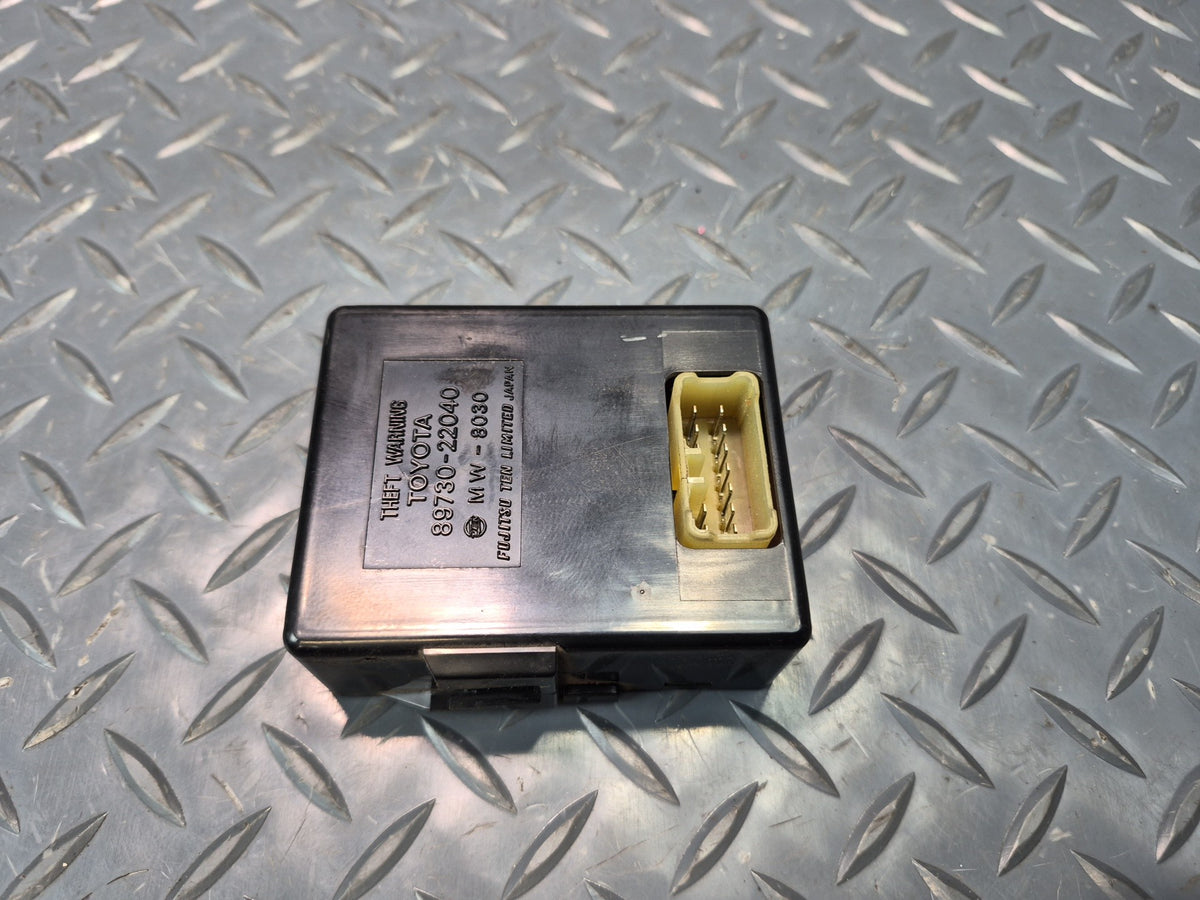 85-87 Toyota Cressida MX73 Theft Warning Locking Control Module 89730-22040 OEM