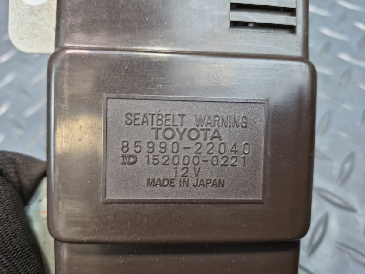 84-86 Toyota Cressida MX73 Seat Belt Warning Control Module 85990-22040 OEM