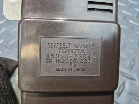 84-86 Toyota Cressida MX73 Seat Belt Warning Control Module 85990-22040 OEM