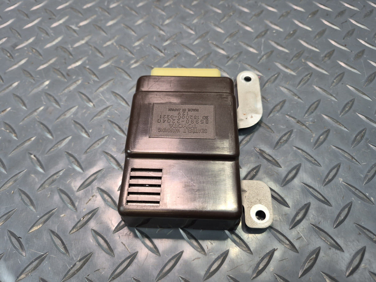 84-86 Toyota Cressida MX73 Seat Belt Warning Control Module 85990-22040 OEM