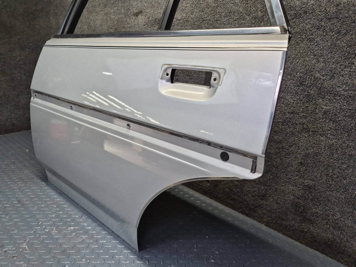 84-88 Toyota Cressida MX73 Sedan Rear Left Door Shell Panel Silver OEM