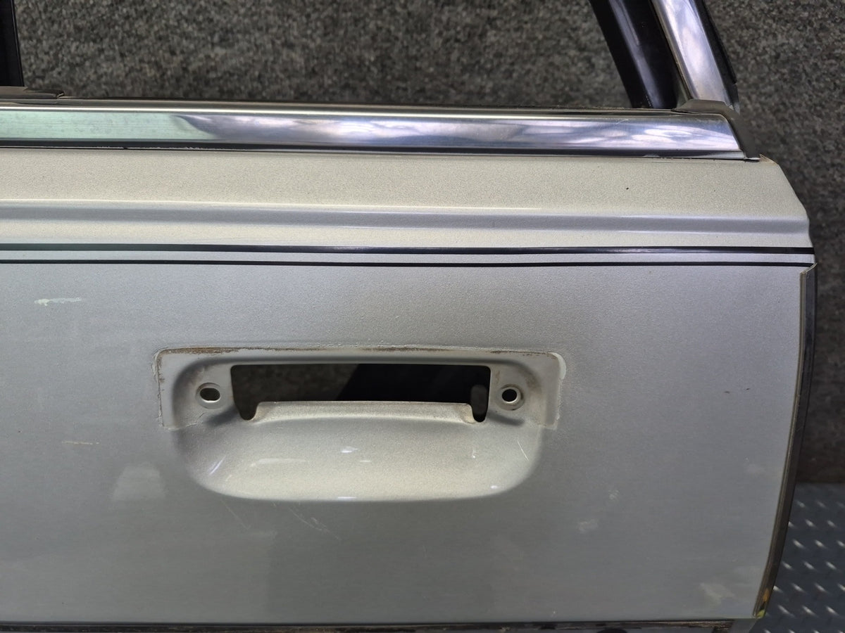84-88 Toyota Cressida MX73 Sedan Rear Left Door Shell Panel Silver OEM
