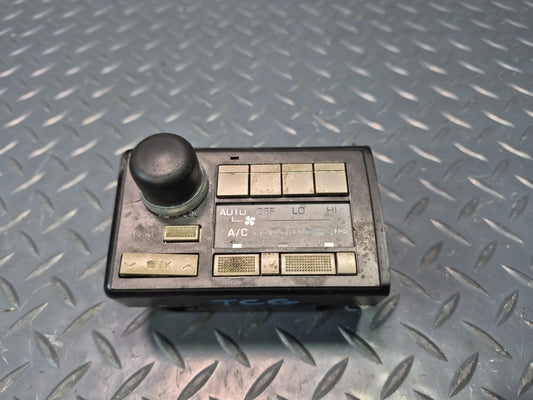 84-88 Toyota Cressida MX73 Radio A/C Heater Climate Switch w Trim Bezel Damaged