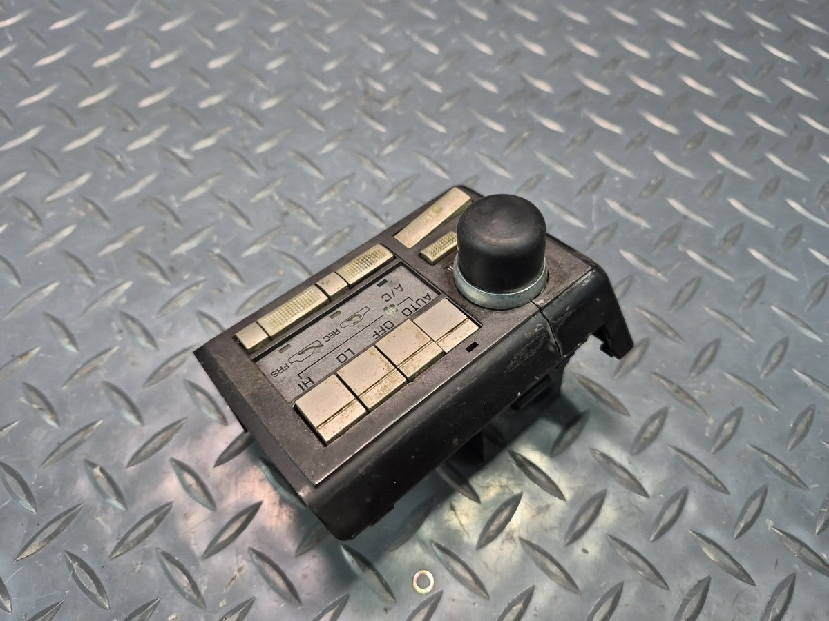84-88 Toyota Cressida MX73 Radio A/C Heater Climate Switch w Trim Bezel Damaged