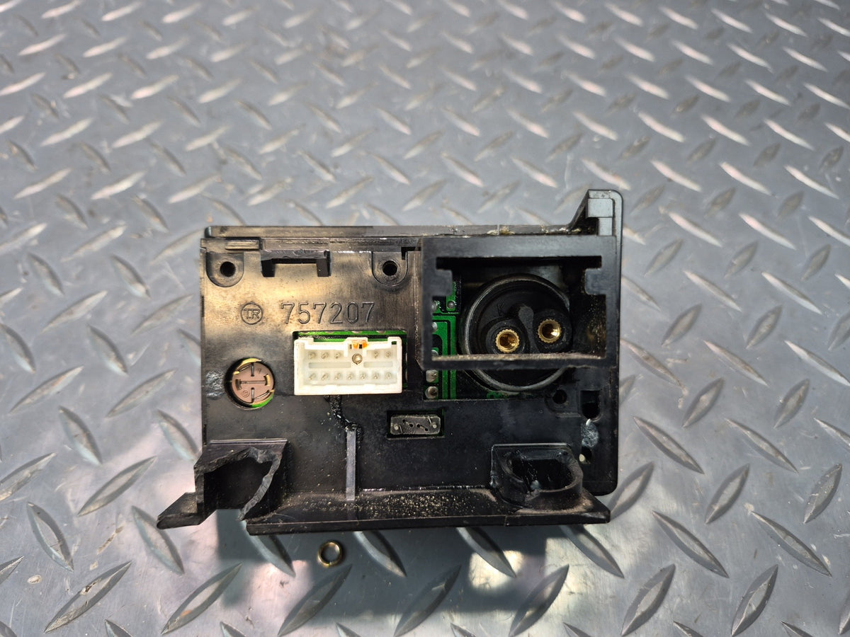 84-88 Toyota Cressida MX73 Radio A/C Heater Climate Switch w Trim Bezel Damaged