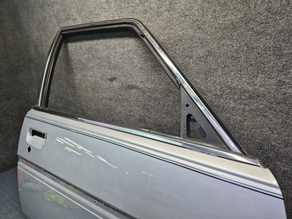 84-88 Toyota Cressida MX73 Sedan Front Right Door Shell Panel Silver OEM