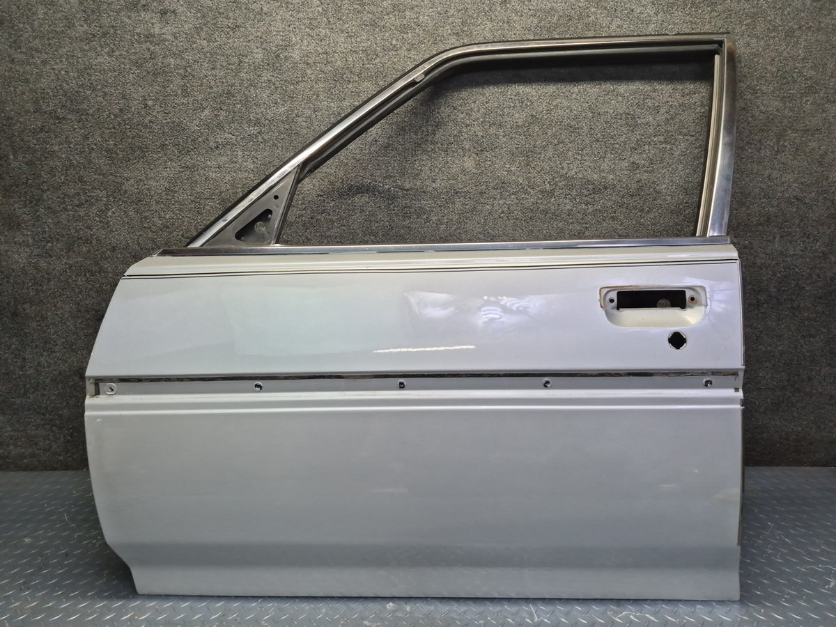 84-88 Toyota Cressida MX73 Sedan Front Left Door Shell Panel Silver OEM
