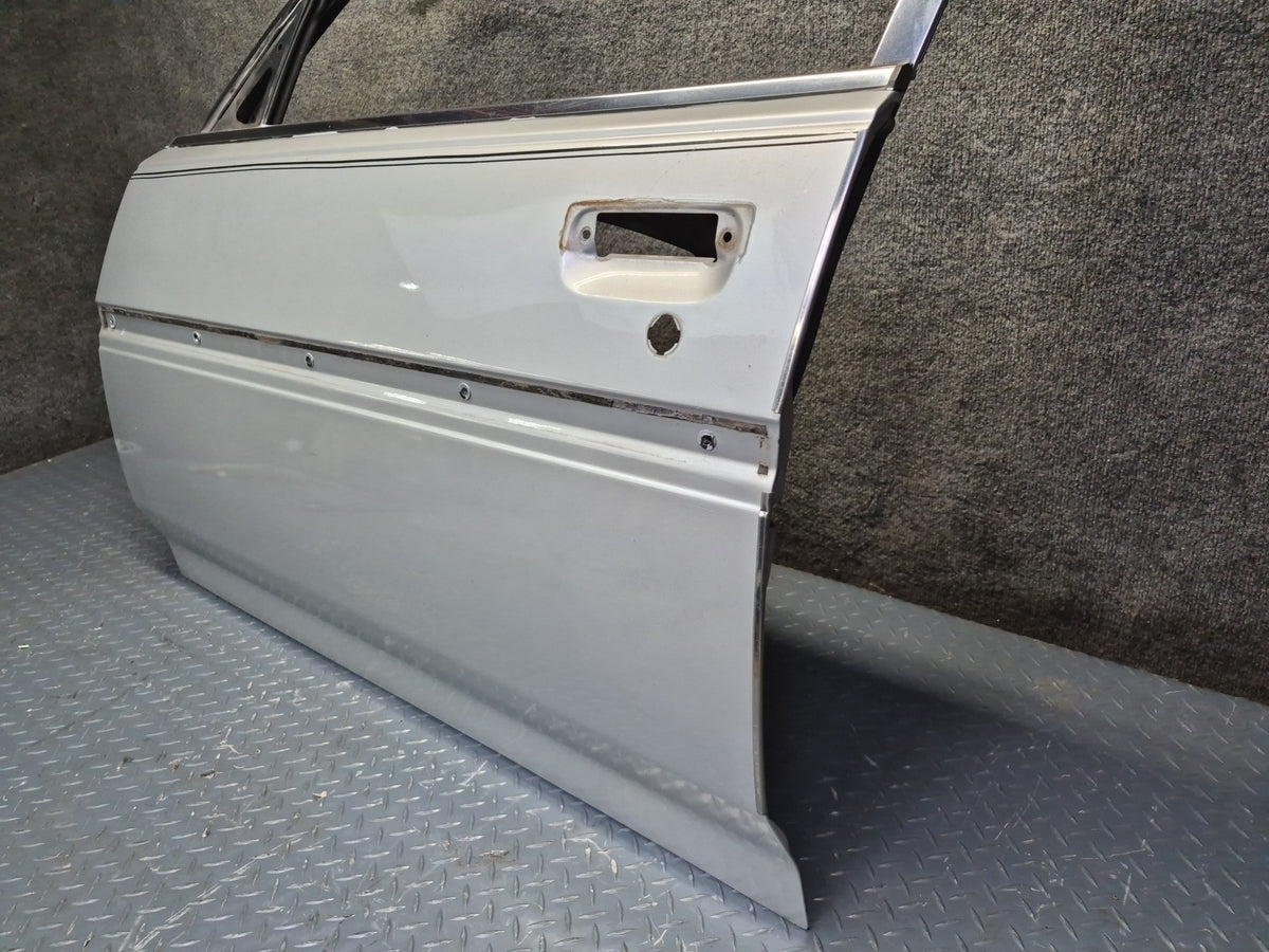 84-88 Toyota Cressida MX73 Sedan Front Left Door Shell Panel Silver OEM