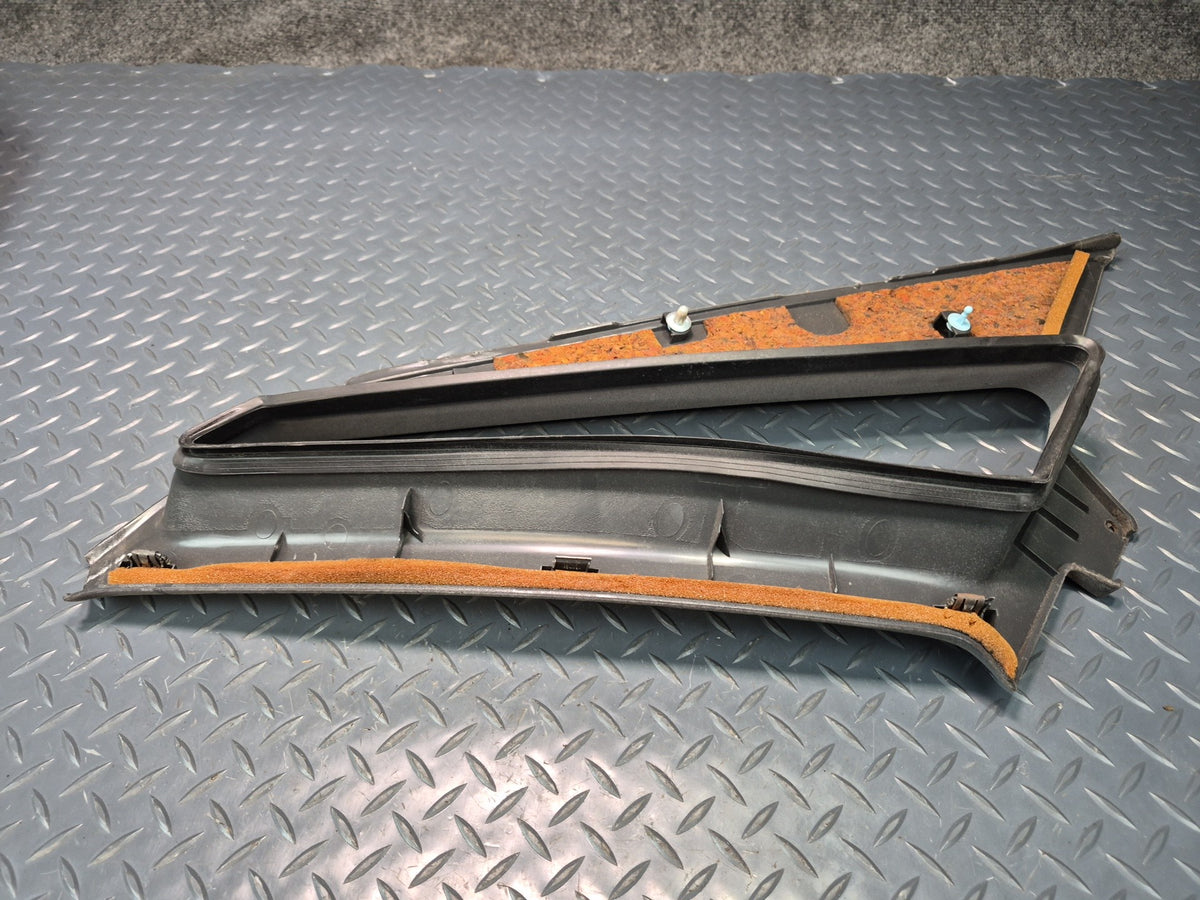 84-86 Toyota Cressida MX73 Sedan Set of 2 Rear Interior C Pillar Trim Panel Dmgd
