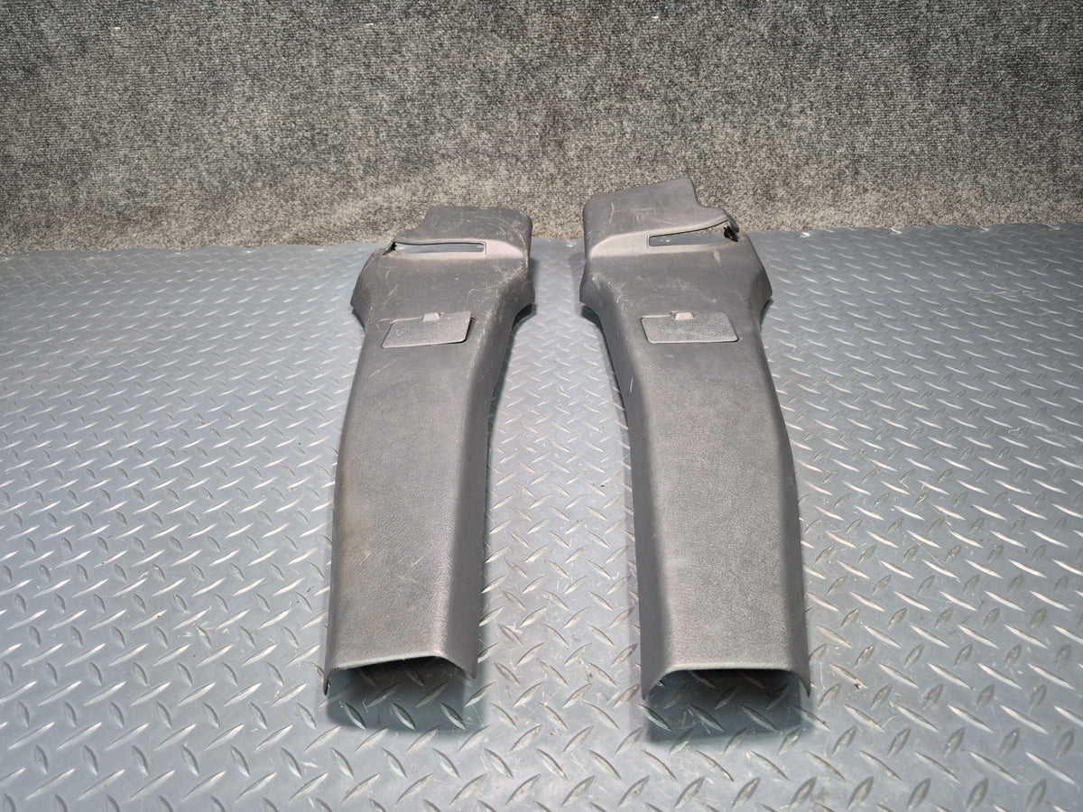 84-86 Toyota Cressida MX73 Sedan Lower Interior B Pillar Trim Cover Set OEM