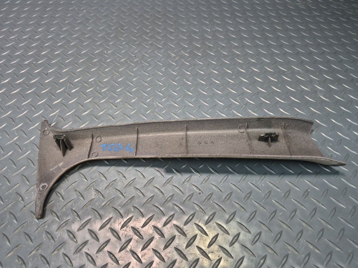 84-86 Toyota Cressida MX73 Sedan Upper Interior B Pillar Trim Cover Set Damaged